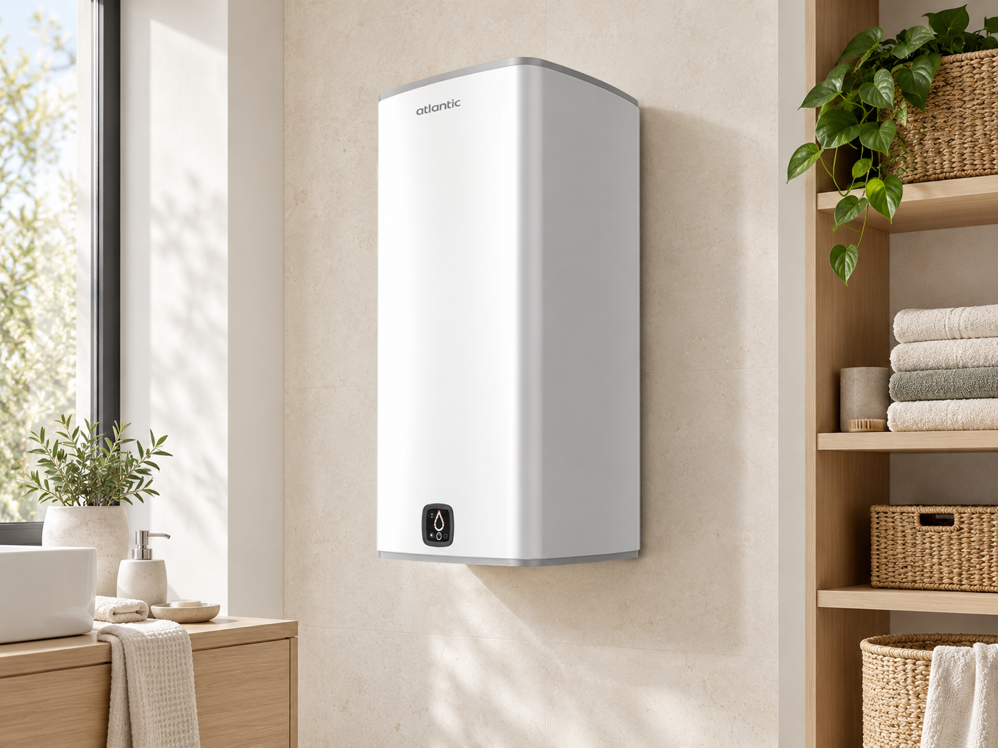 Digital LINEO 方形電能熱水器